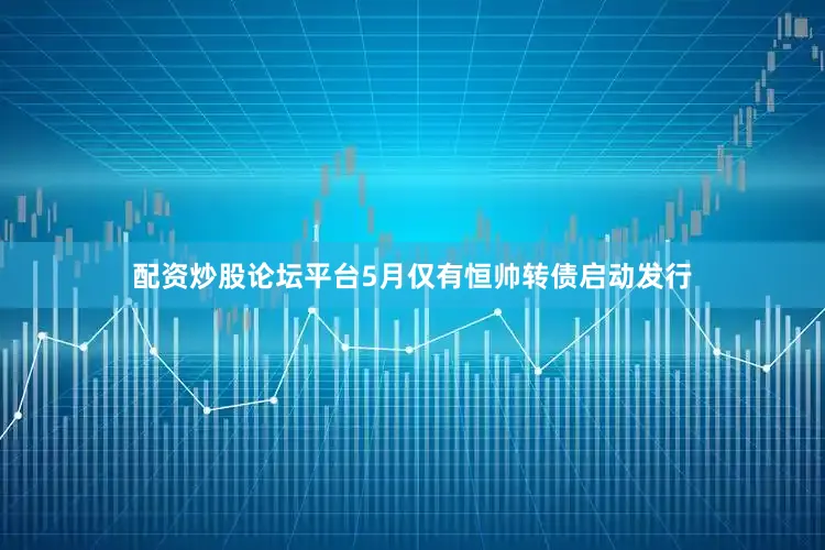 配资炒股论坛平台5月仅有恒帅转债启动发行