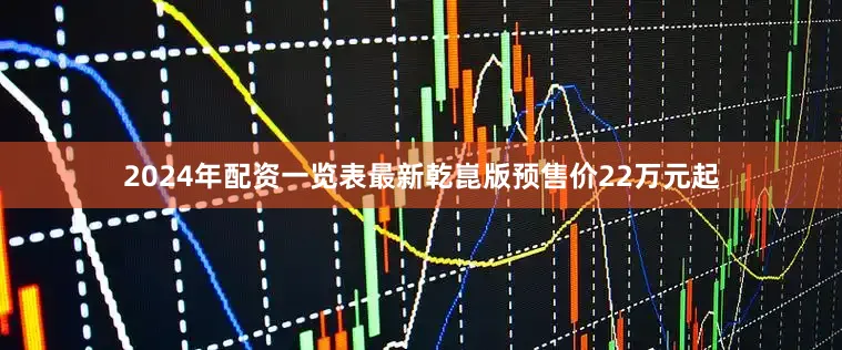 2024年配资一览表最新乾崑版预售价22万元起