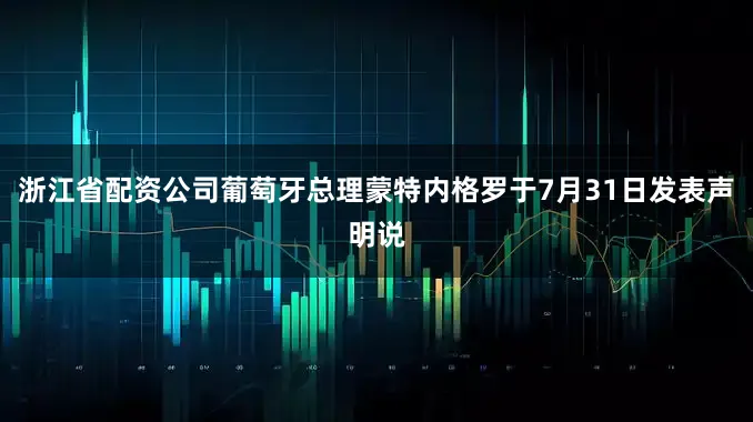 浙江省配资公司葡萄牙总理蒙特内格罗于7月31日发表声明说